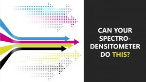 Can you handheld spectrodensitometer do this?