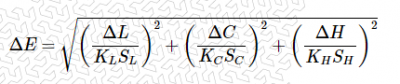 CIE ΔE* (Color Difference) Equations | Techkon