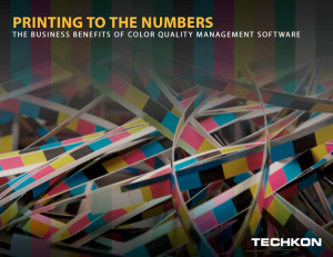 Color consistency in print.