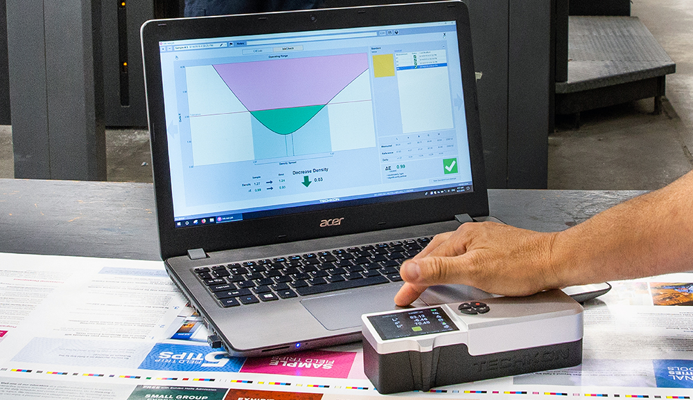 Techkon's SpectroDens and ChromaLT.
