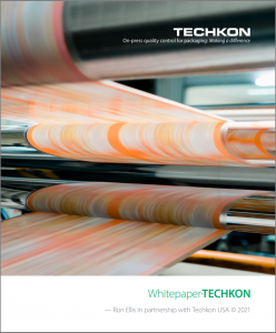 Print quality control on press.