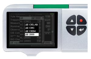 delta E CIE 2000 Function on SpectroDens