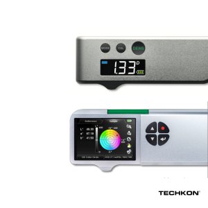 A densitometer and a Spectrodensitometer side by side