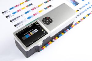 Techkon-spectrodens handheld spectrophotometer. 