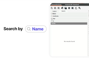 Search cloud-based libraries by name.
